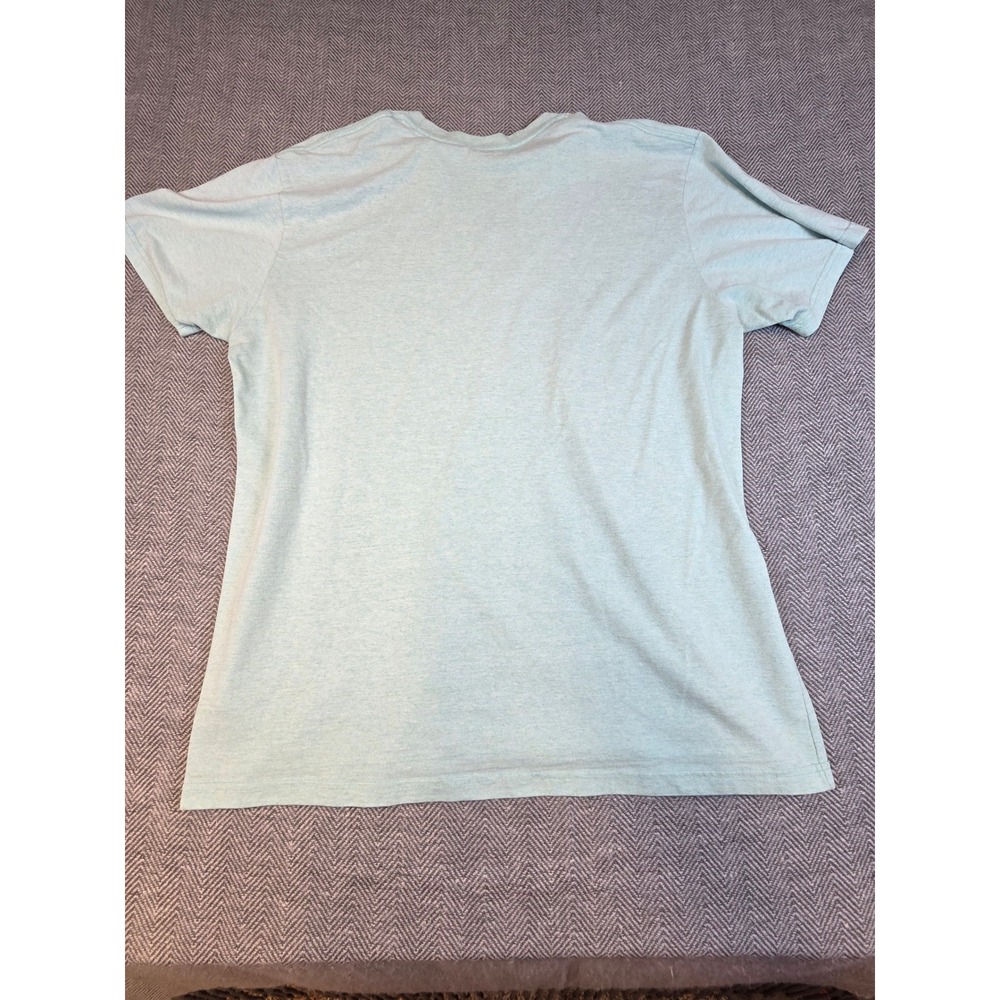 Patagonia Responsibili-Tee Mens XL Light Blue Buffalo Bison Graphic T-Shirt - Picture 11 of 11